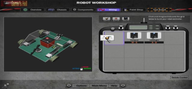 Robot Arena is a PC game of Robotic Contruction and Combat. It's simulation/arcade game based on robotic combat like you see on television. People make robots out of scrap metal and other junk and try ti destroy other people's robots. 